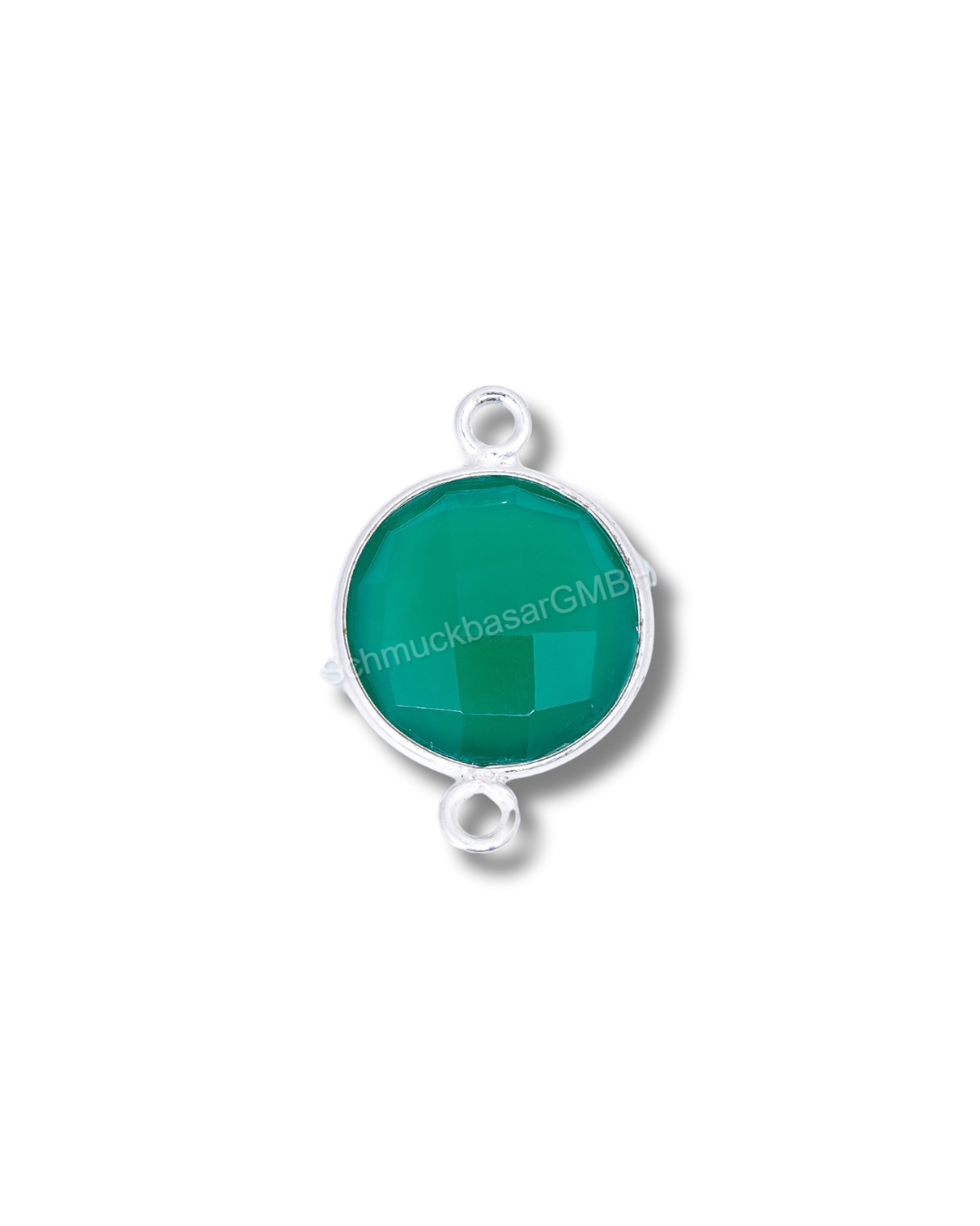 12 MM GREEN ONYX BEZEL CONNECTOR