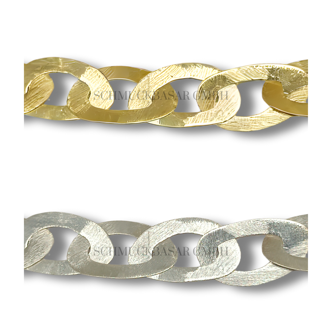 SILVER THICK OVAL LINK CHAIN ROLL