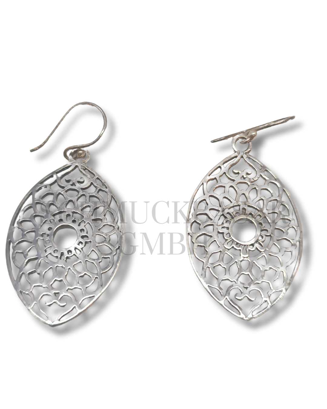 SILVER OXIDISED EARRINGS