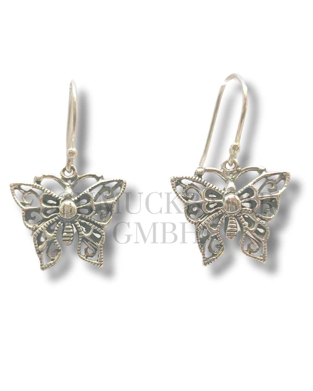 SILVER OXIDISED EARRINGS