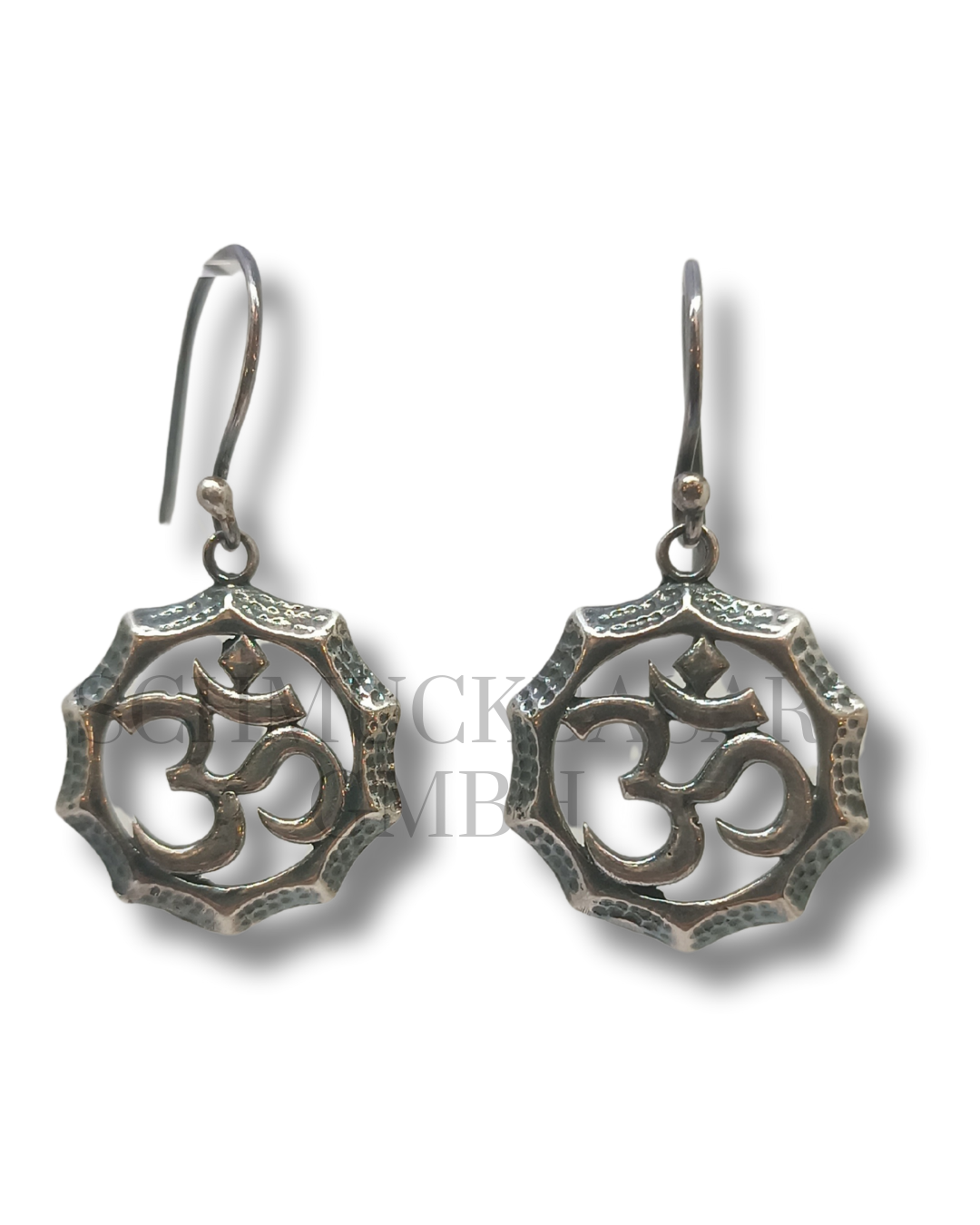 SILVER OXIDISED EARRINGS