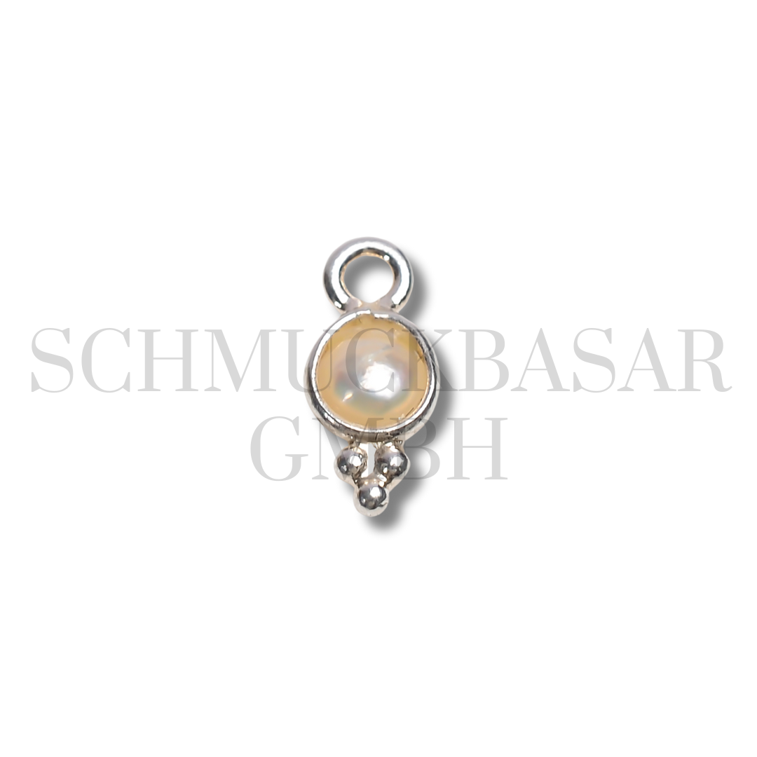 4 MM PEARL BEZEL CONNECTOR