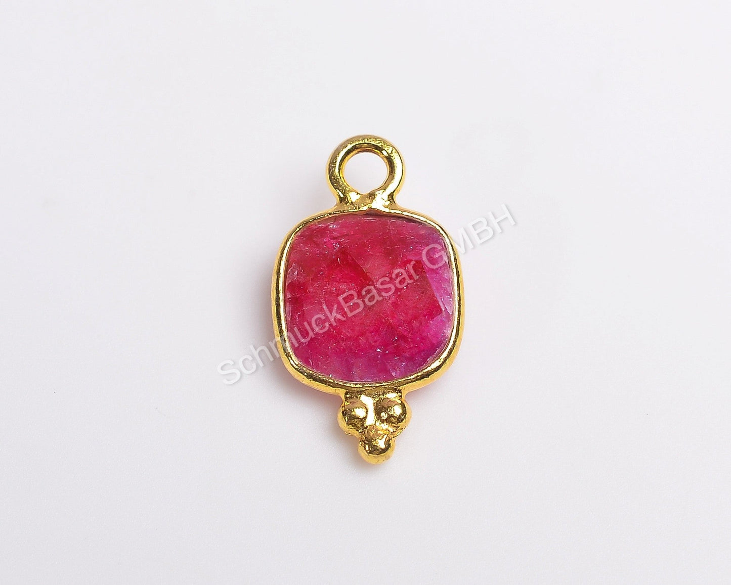 6 MM RUBY BEZEL CONNECTOR