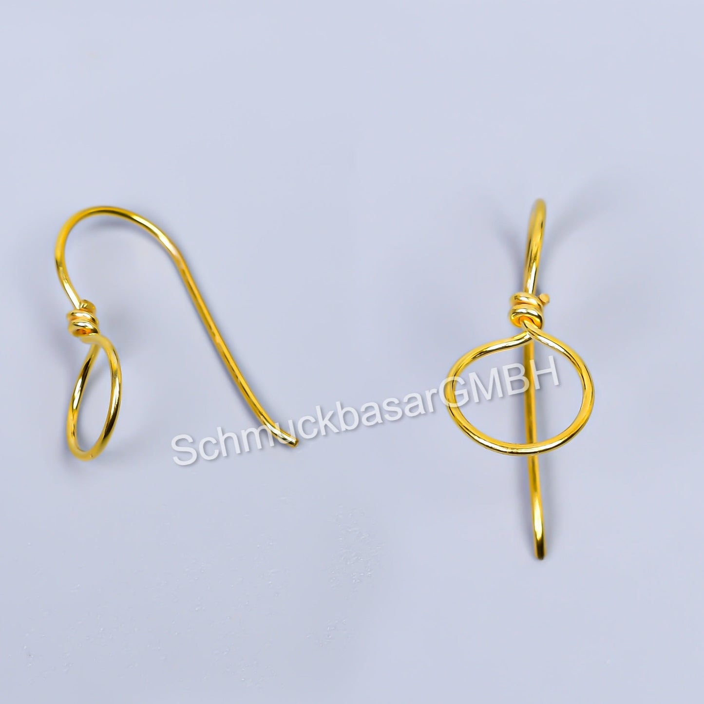 Gold Plated Earwires (28 X 14 MM)