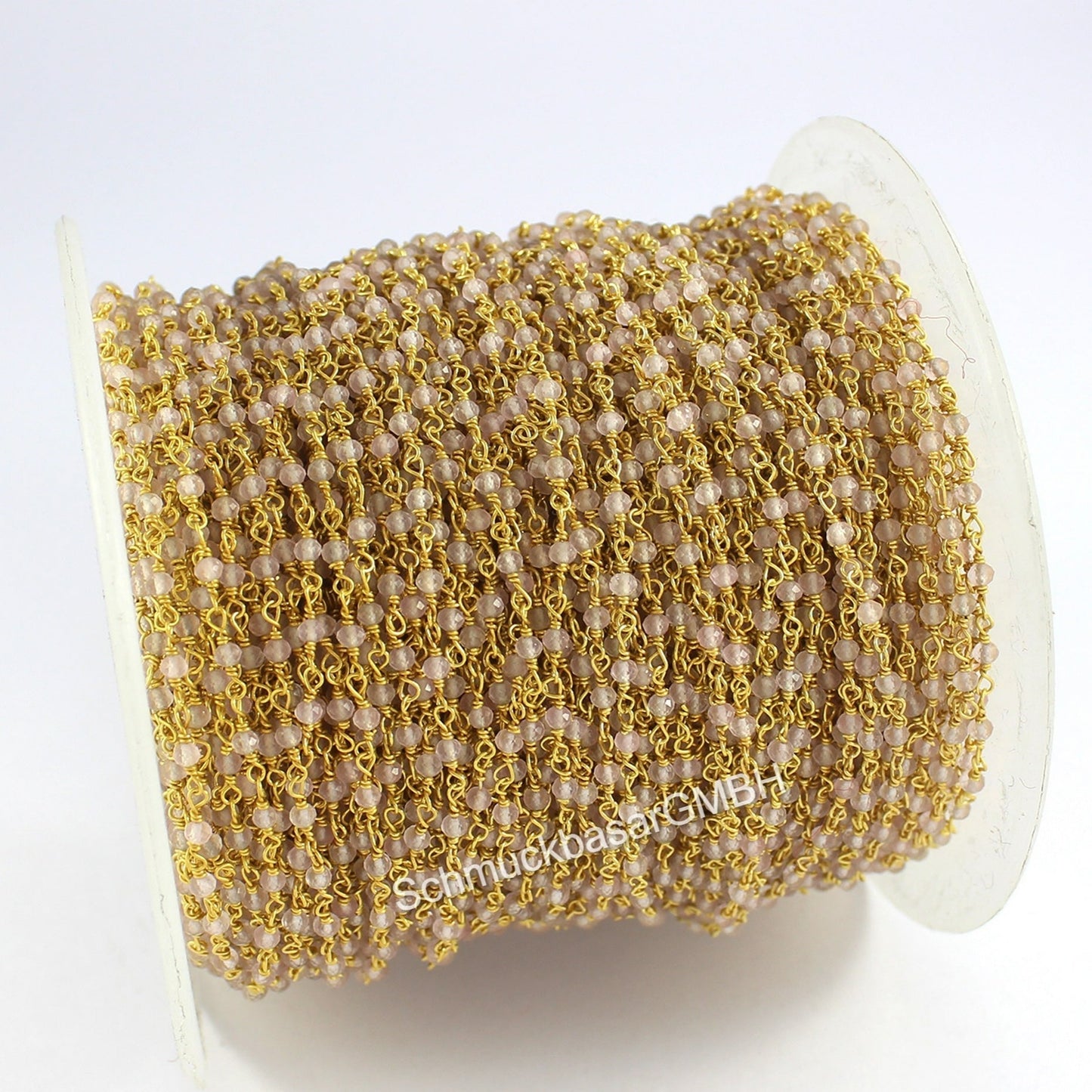 ROSE QUARTZ ROSARY CHAIN ROLL