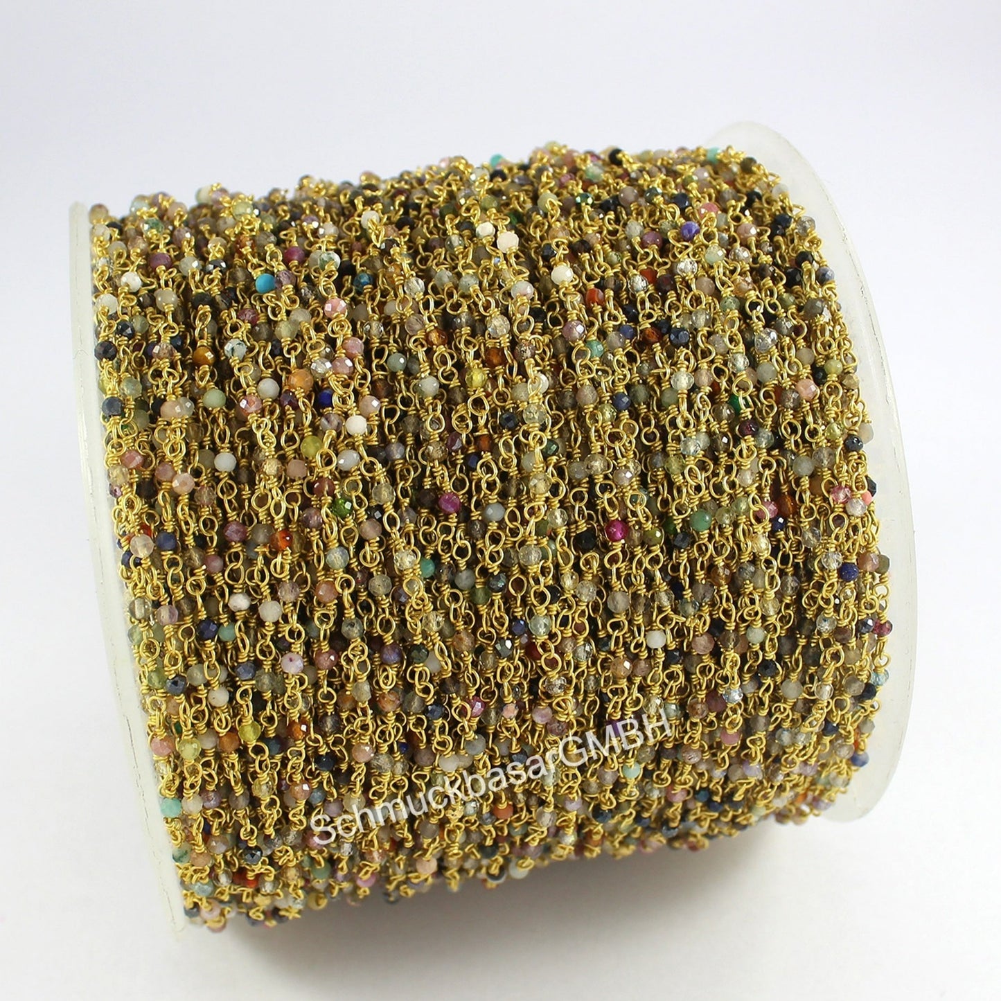 MULTI STONE ROSARY CHAIN ROLL