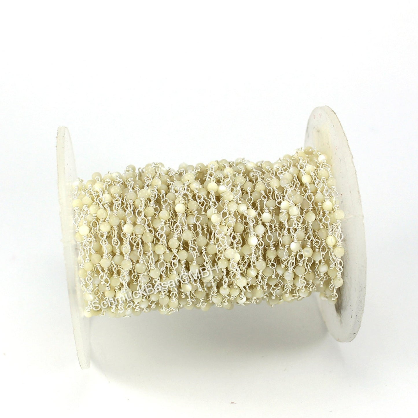 MOTHER OF PEARL ROSARY CHAIN ROLL