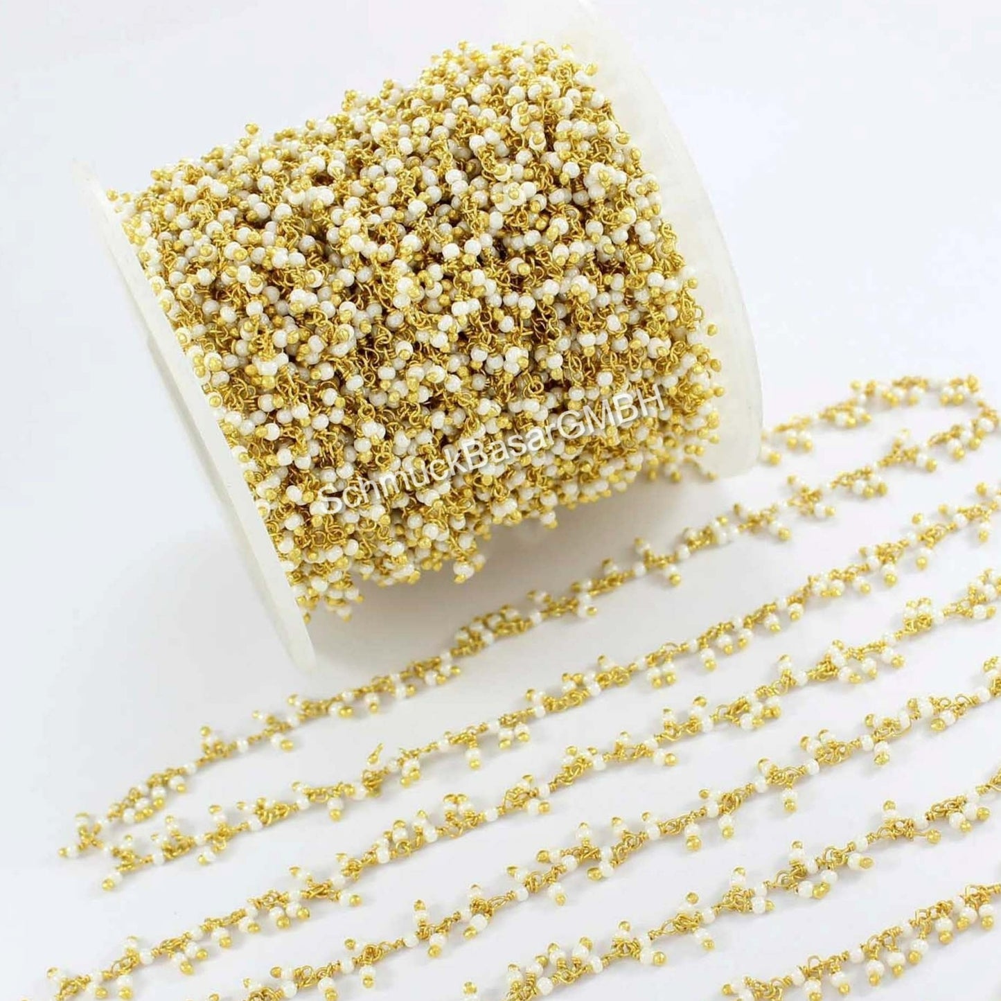 PEARL HANGING ROSARY CHAIN ROLL