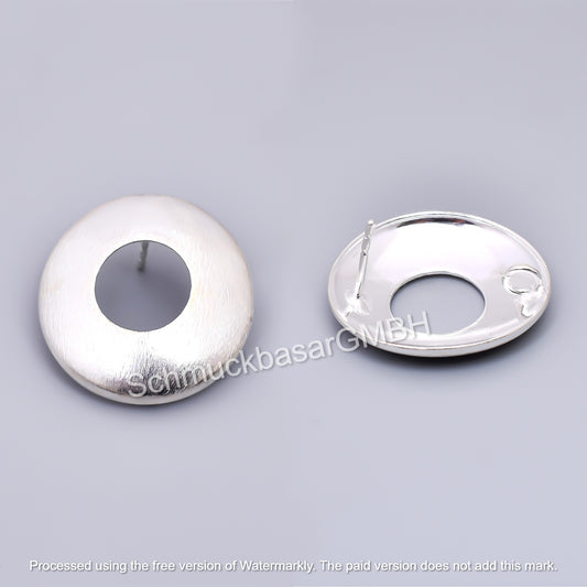 Silver  Earwires (25 MM)