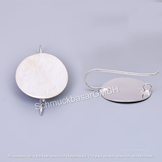 Silver  Earwires (25 MM)