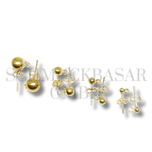 Ball Studs - Gold Plated