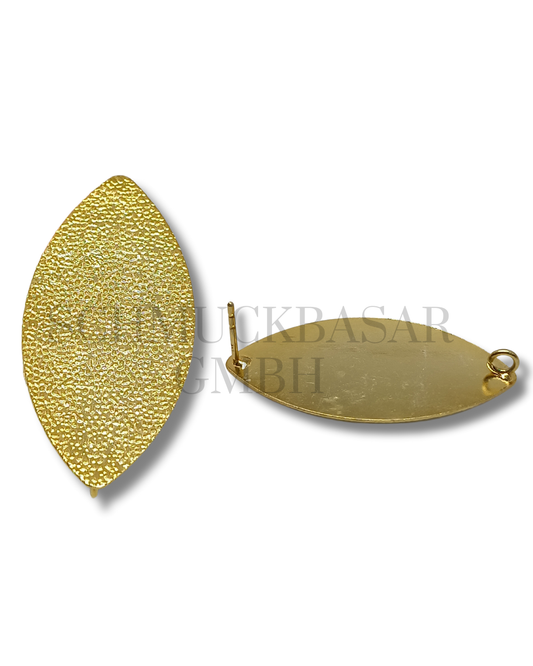 Gold Plated Earwires (41 x 20 MM)