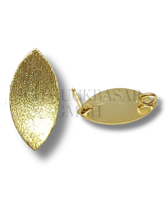 Gold Plated Earwires (20 x 10 MM)