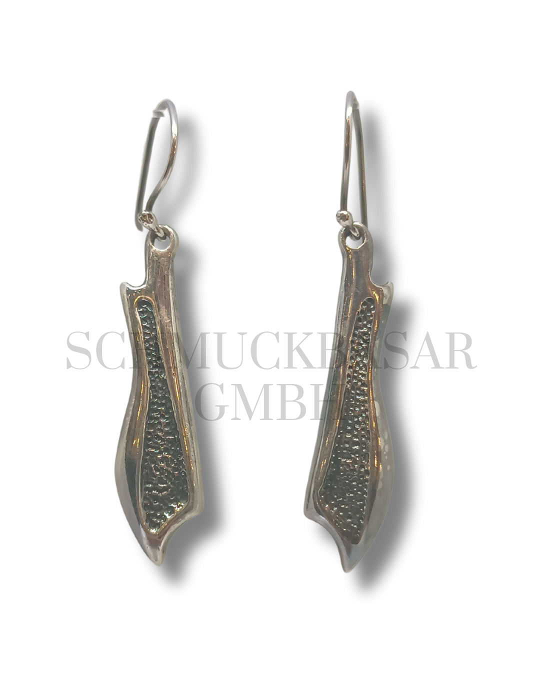 SILVER OXIDISED EARRINGS