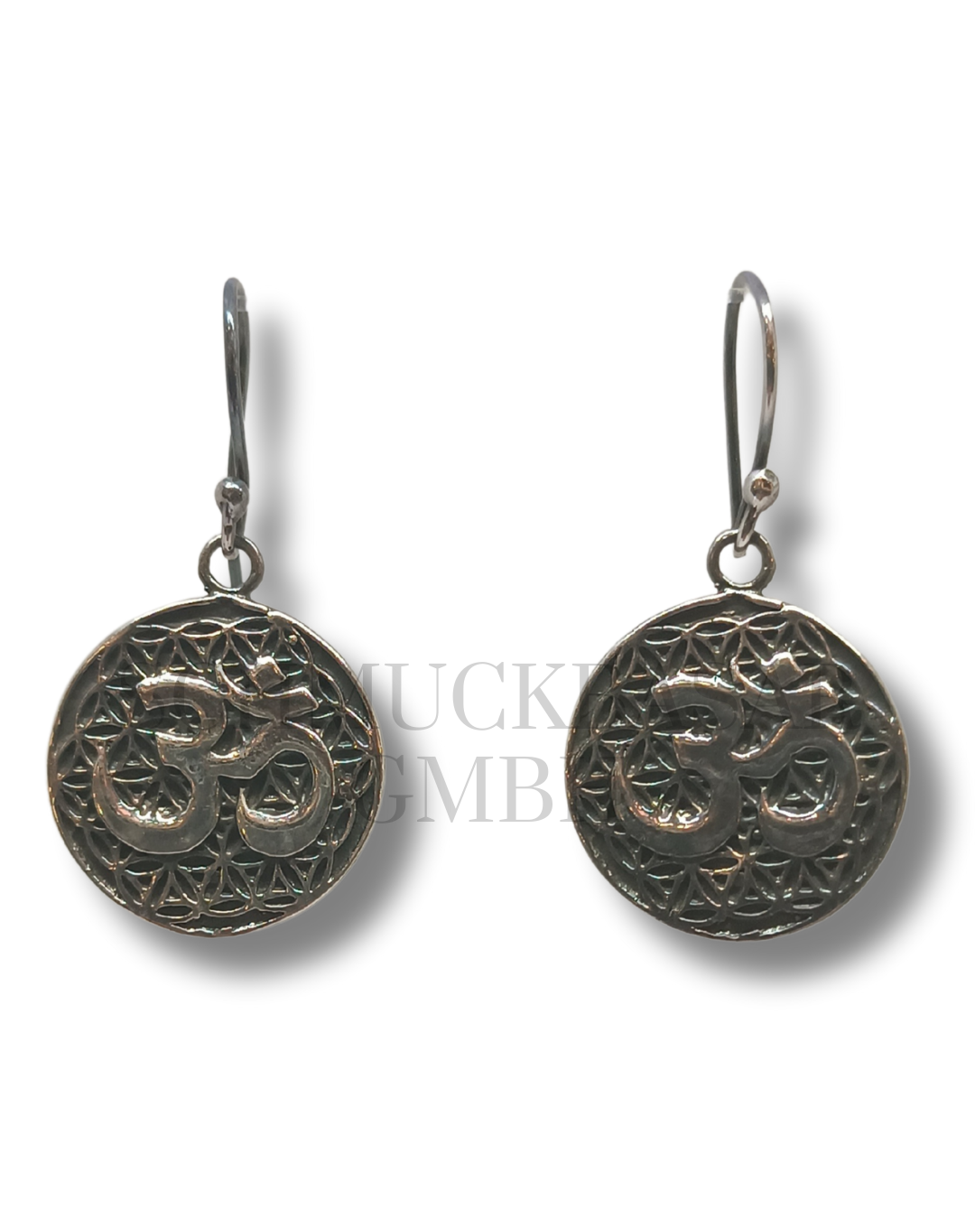 SILVER OXIDISED EARRINGS