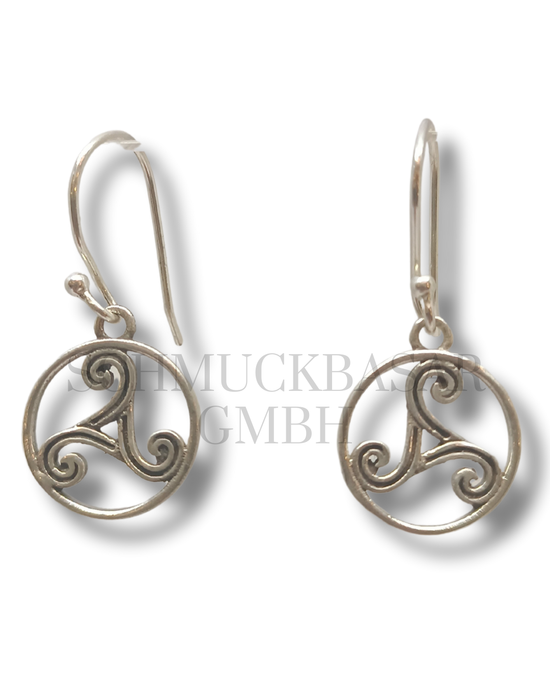 SILVER OXIDISED EARRINGS