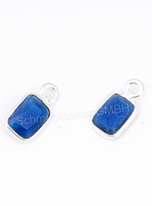 5 x 7 MM SAPPHIRE BEZEL CONNECTOR