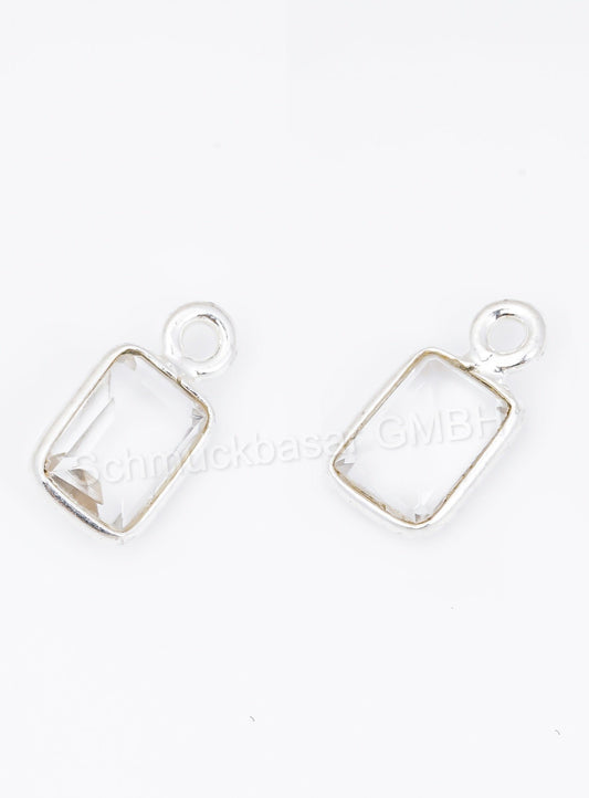 5 x 7 MM CRYSTAL BEZEL CONNECTOR