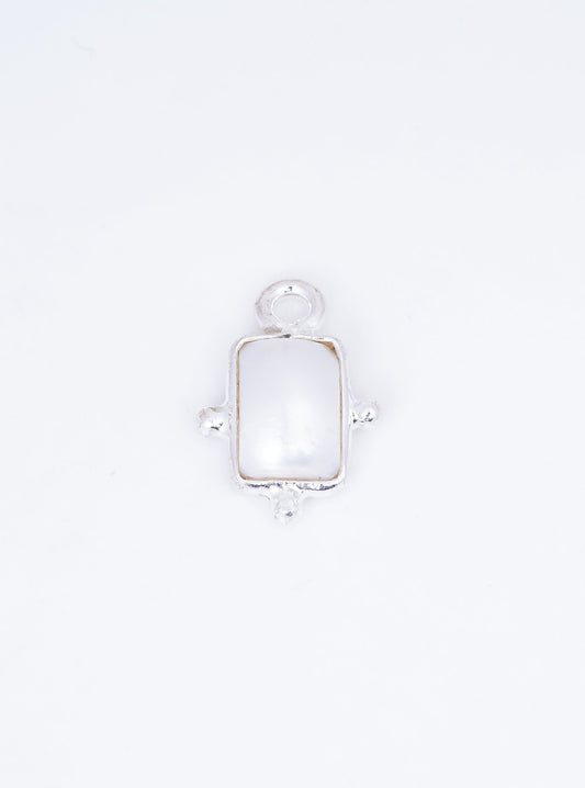 5 x 7 MM PEARL BEZEL CONNECTOR