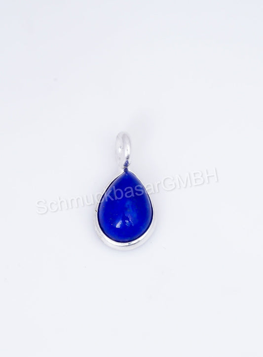 5 x 7 MM LAPIS LAZULI BEZEL CONNECTOR