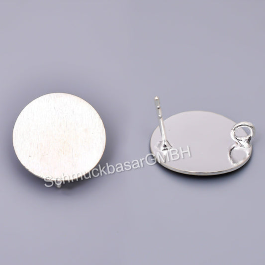 Silver  Earwires (18 MM )