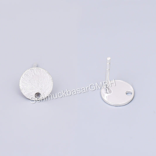 Silver  Earwires (8 MM)