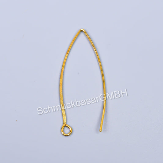 Gold Plated Earwires (48 x 18 MM)