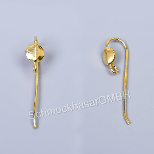 Gold Plated Earwires (32 x 9 MM)