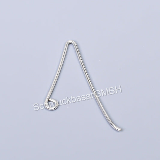 Silver  Earwires (34 x 16 MM )