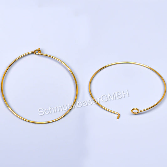 Gold Plated Earwires (20 MM)