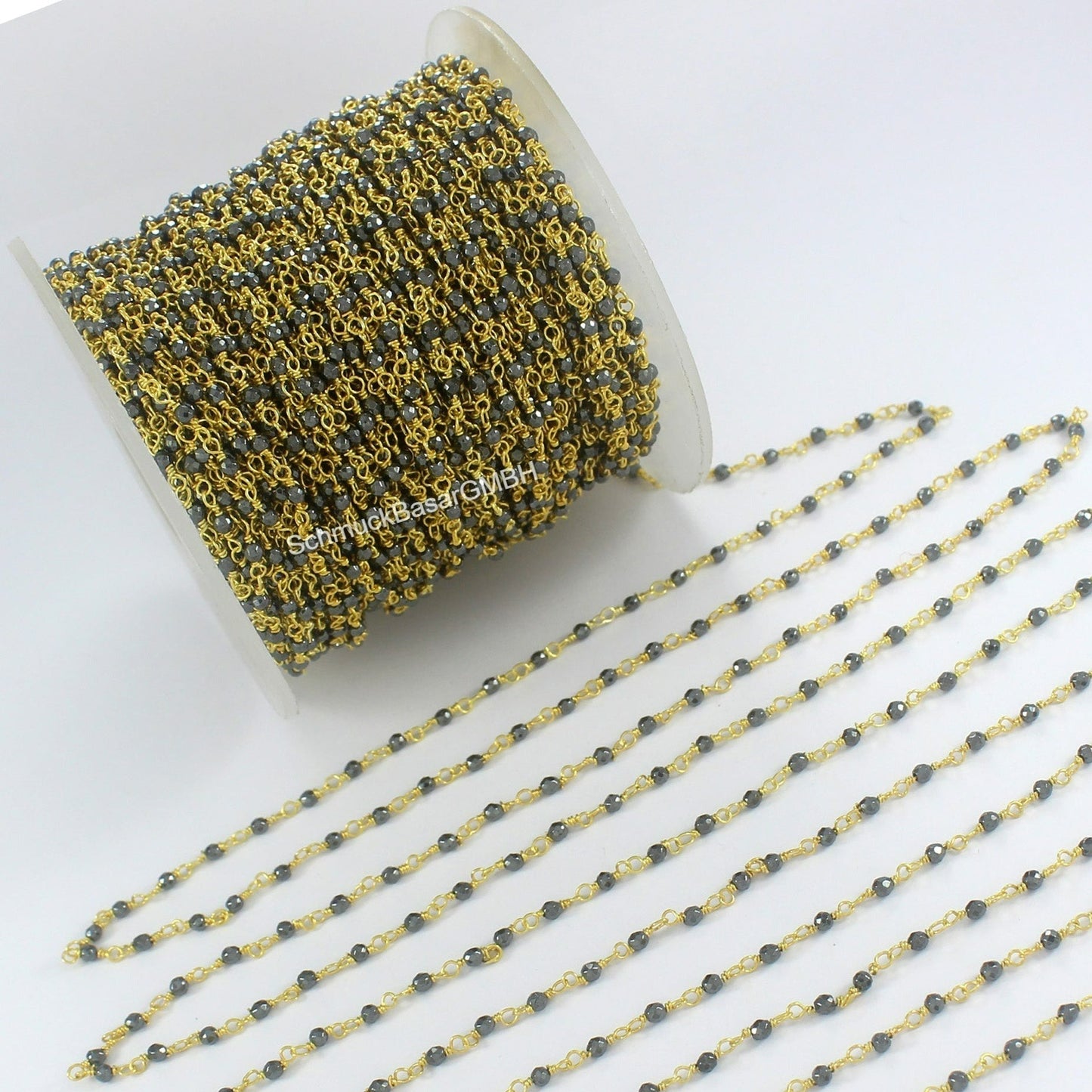 HEMATITE ROSARY CHAIN ROLL